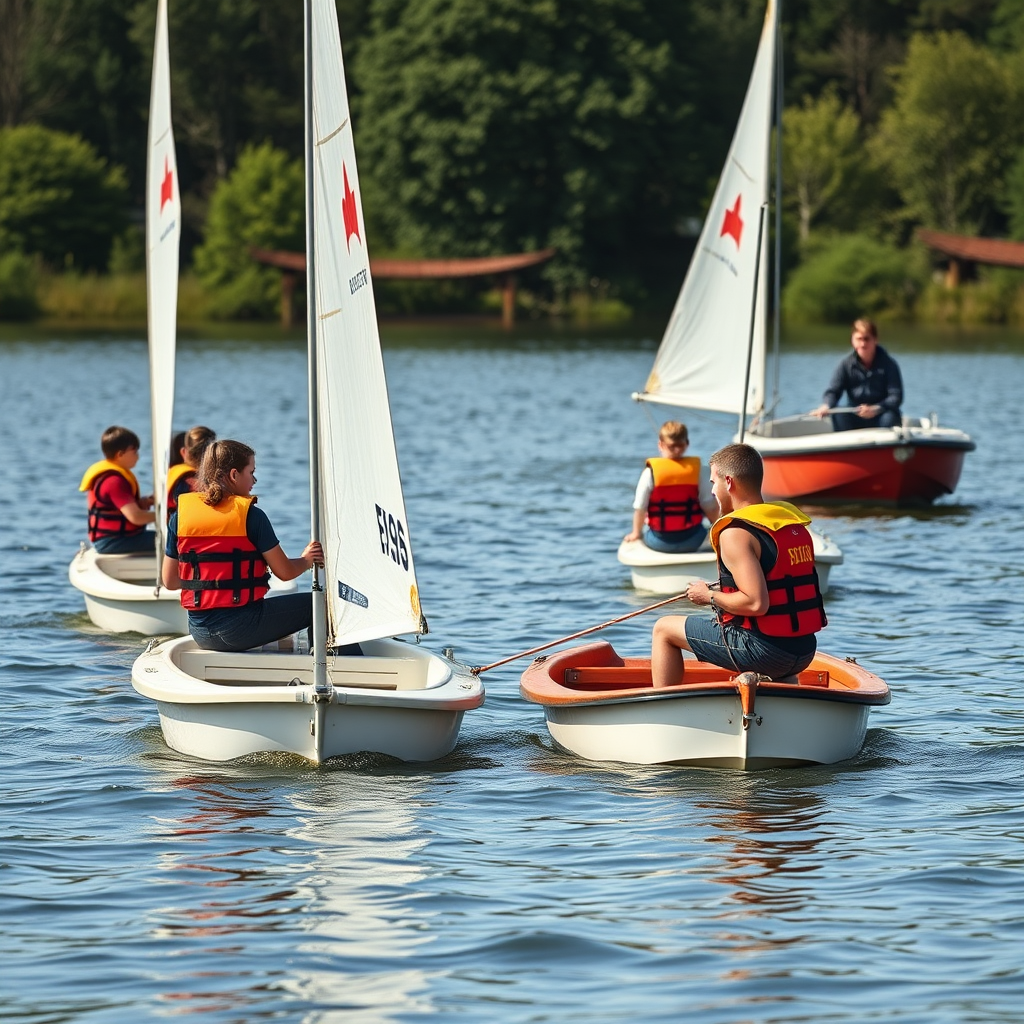Didcot students learn new love sailing in six-week programme